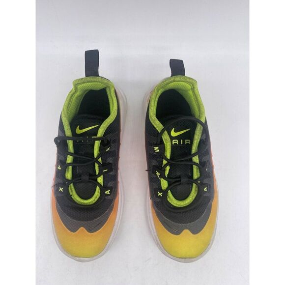 Nike Kids Air Max Axis LU2 Black Volt Orange Slip- On Shoe Size 10C - Picture 6 of 10
